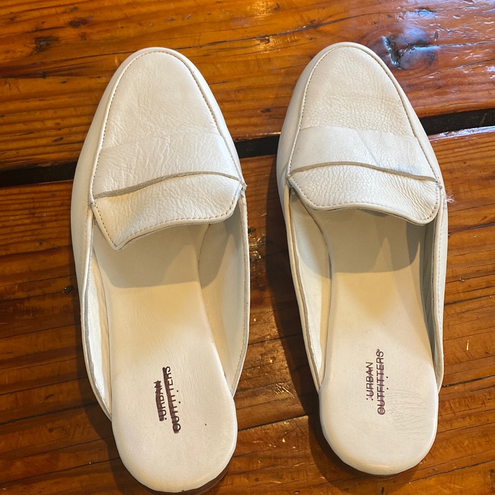 Urban Outfitters leather mules